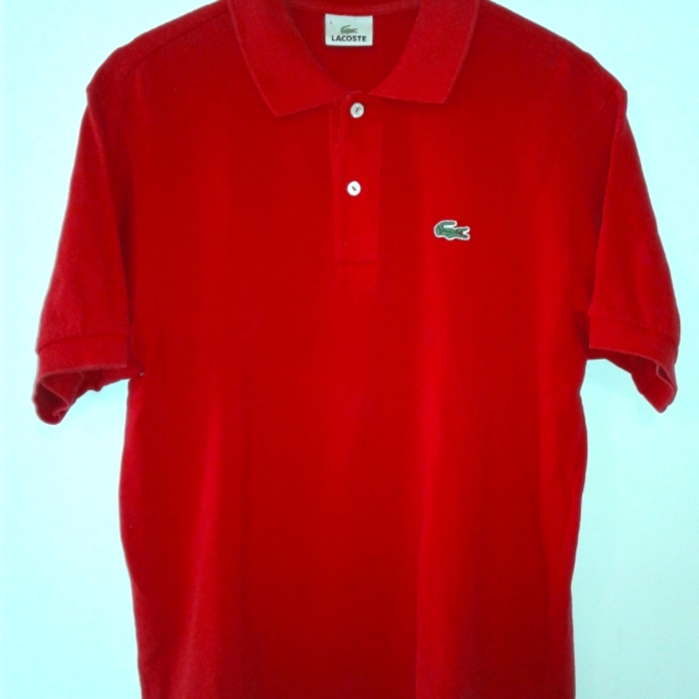 Lacoste Red Polo Shirt